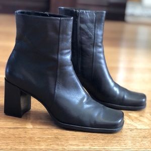 Nine & Company Square Toe Ankle Boots
